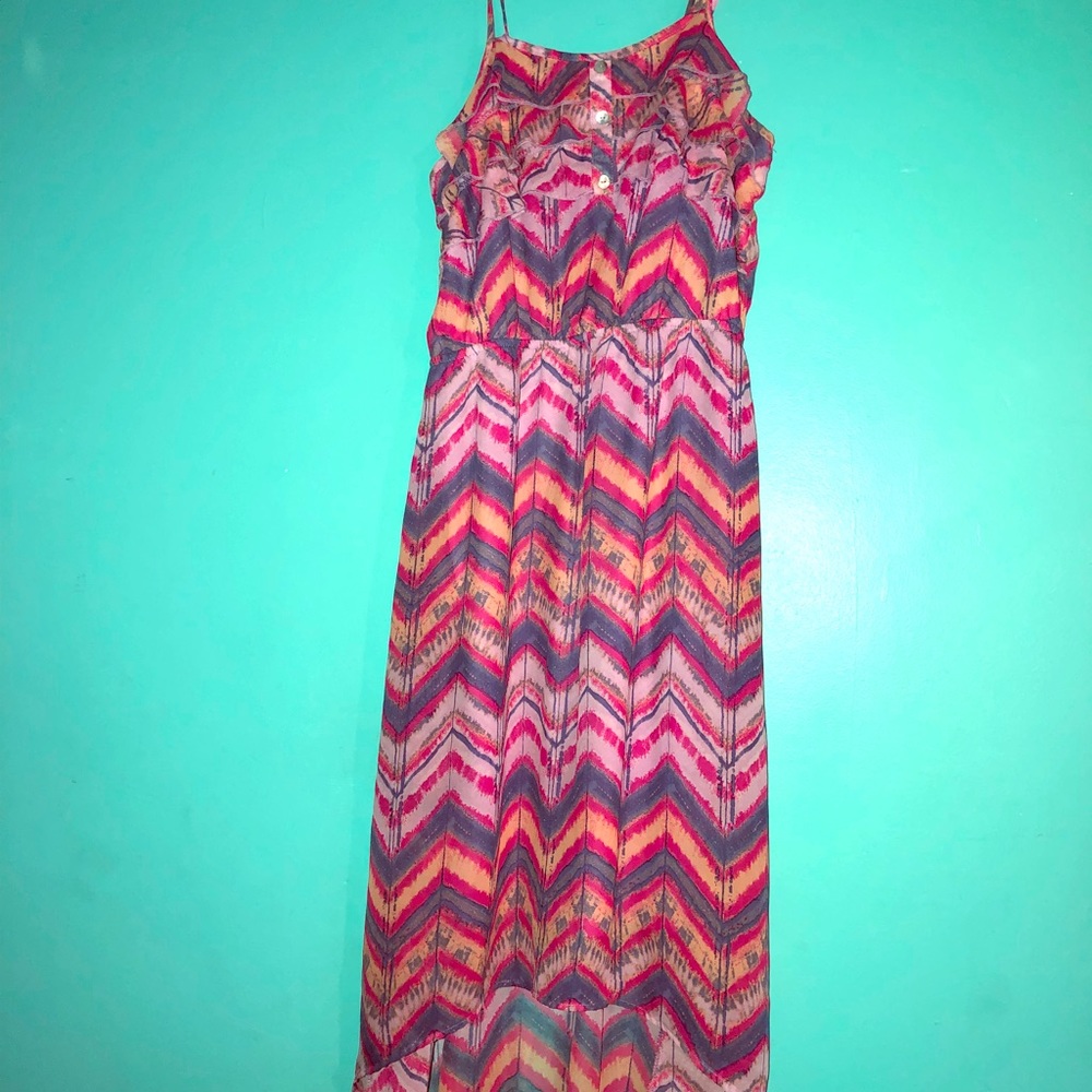 Multicolored Mini Dress